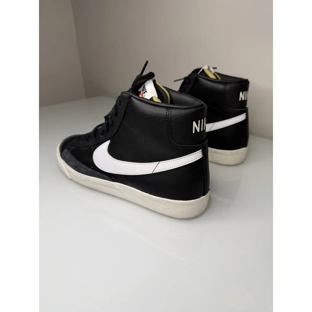 Nike Blazer Mid '77 Vintage Shoes Black White Sail BQ6806-002 Men's Size 11